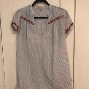 J.Crew Embroidered Cover-Up